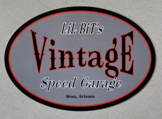 Official shop logo sticker