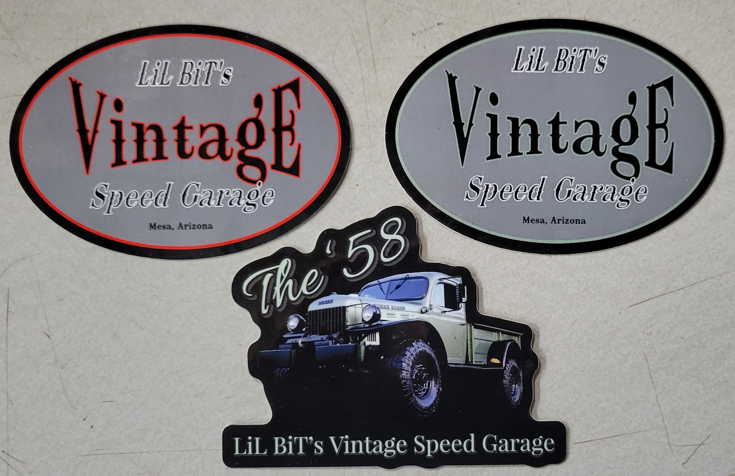 Garage gear sticker bundle