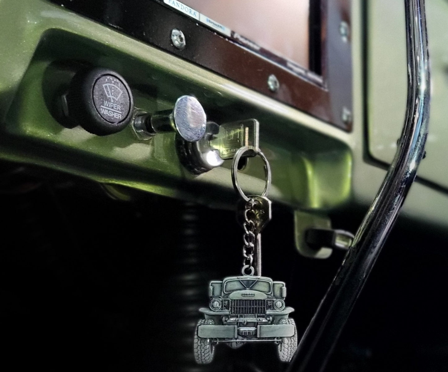 Dodge power wagon Keychain "The '58"