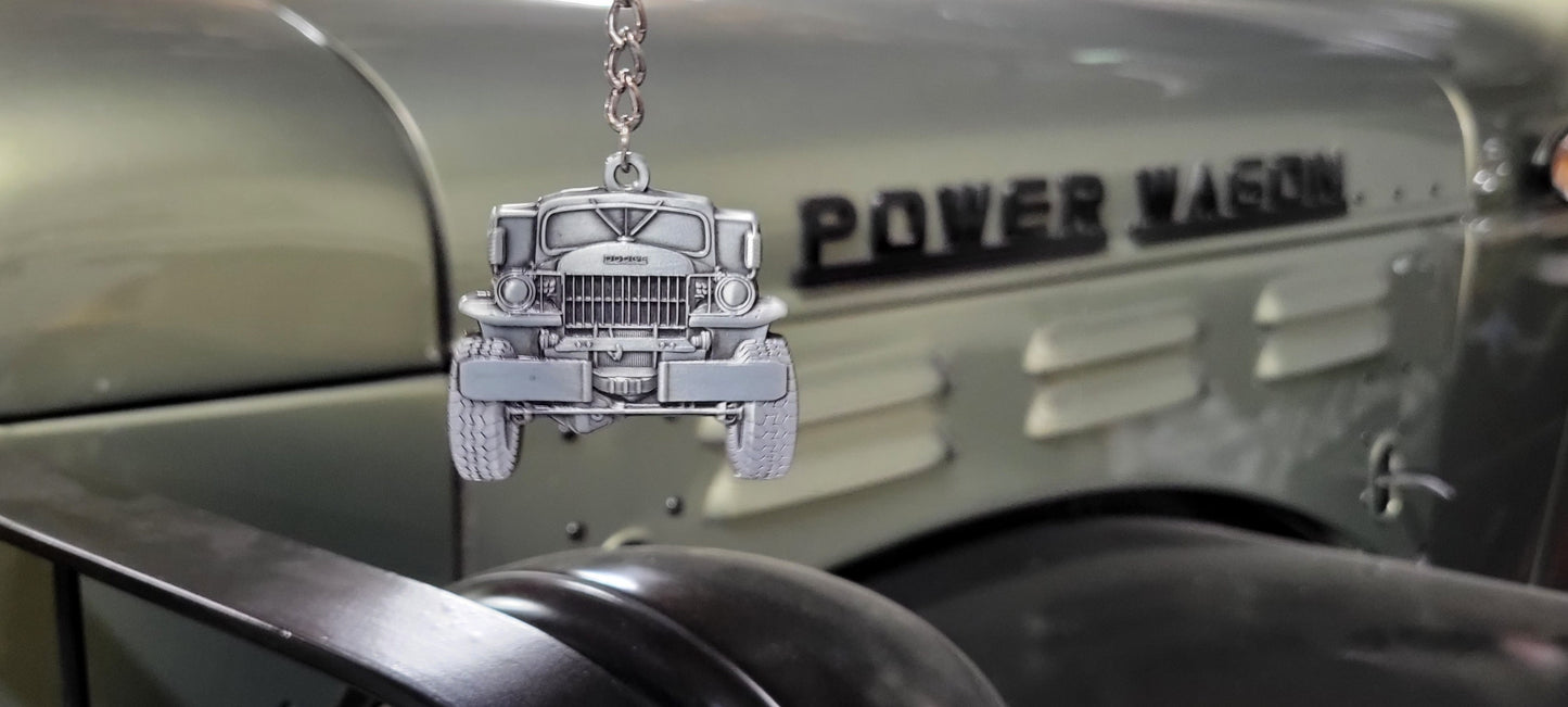 Dodge power wagon Keychain "The '58"